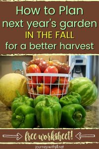 How to Plan Next Year's Garden in the Fall for a Better Harvest
