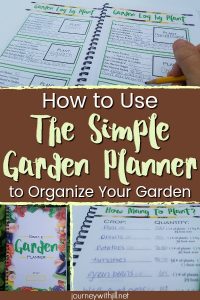 Use the Simple Garden Planner for Garden Organization