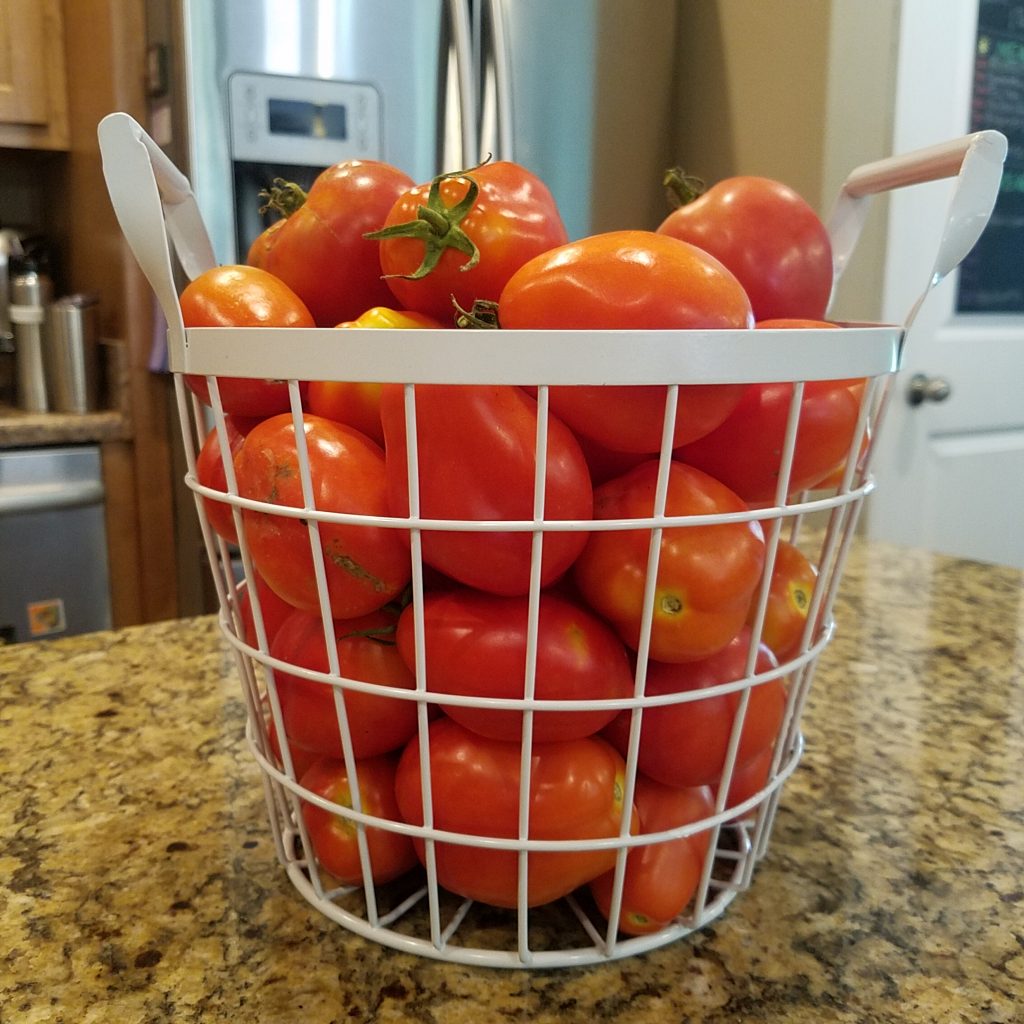 organic roma tomatoes