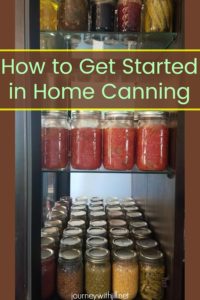 How to Get Started in Home Canning