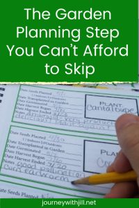 The Garden Planning Step You Can't Afford to Skip