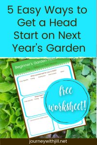 5 Easy Ways to Get a Head Start on Next Year's Garden
