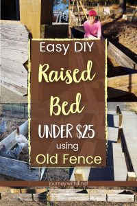 DIY Raised Bed Under $25