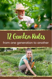 12 Garden Rules from One Generation to the Next