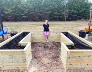 building elevated raised bed