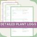 Plant Logs for Crops
