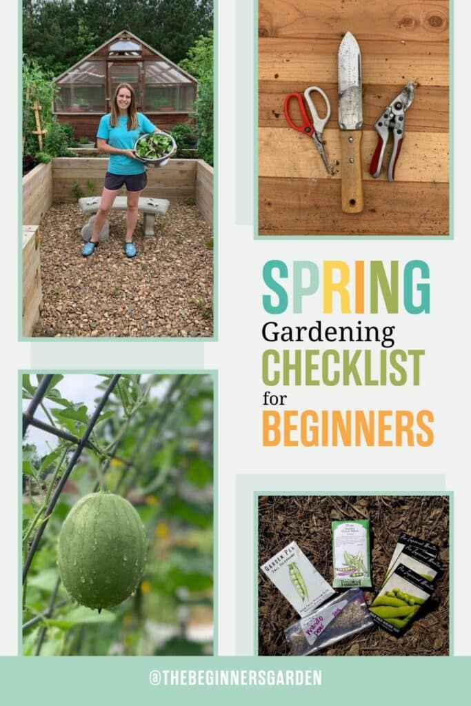 spring gardening checklist for beginners