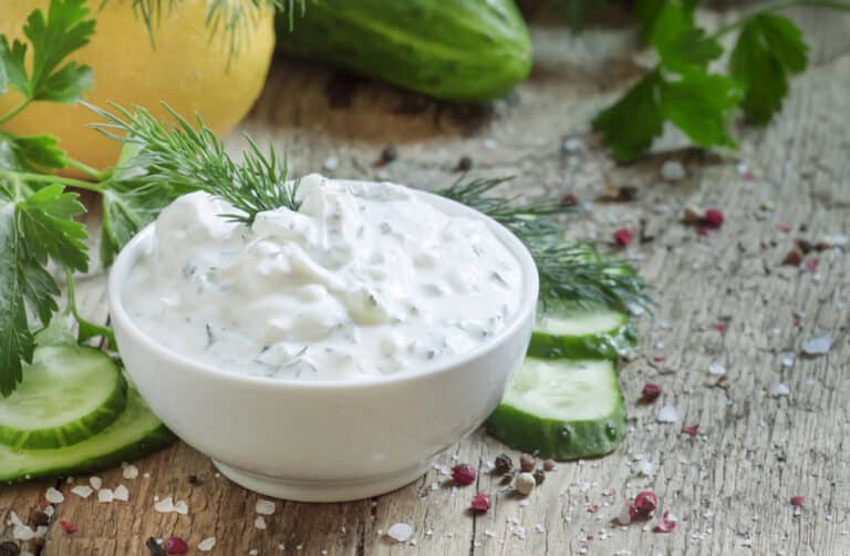 Homemade Ranch Dip with Garden Herbs